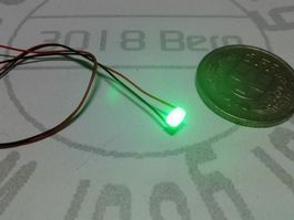 LED SMD 5730 grün, 3/12-18V verkabelt