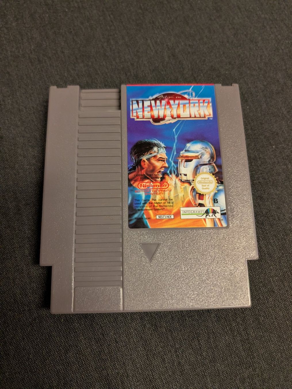 Jeux: Action in new York NES – D'occasion à Giubiasco par Tici__nerd_Giubiasco