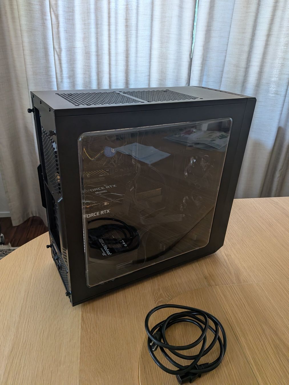 Intel PC: Desktop Computer, Intel Core i5-9400F 16GB RTX 3060 Ti, 1TB – Usato da Wettingen venduto da Lata2012 2