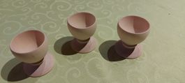 3er Set Eierbecher Holz