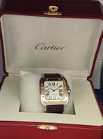 Cartier Santos 100  Automatic Steel 18K Gold