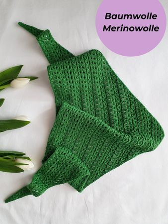 Dreieckstuch, Strickschal, Handgestrickt, Unikat, Geschenk