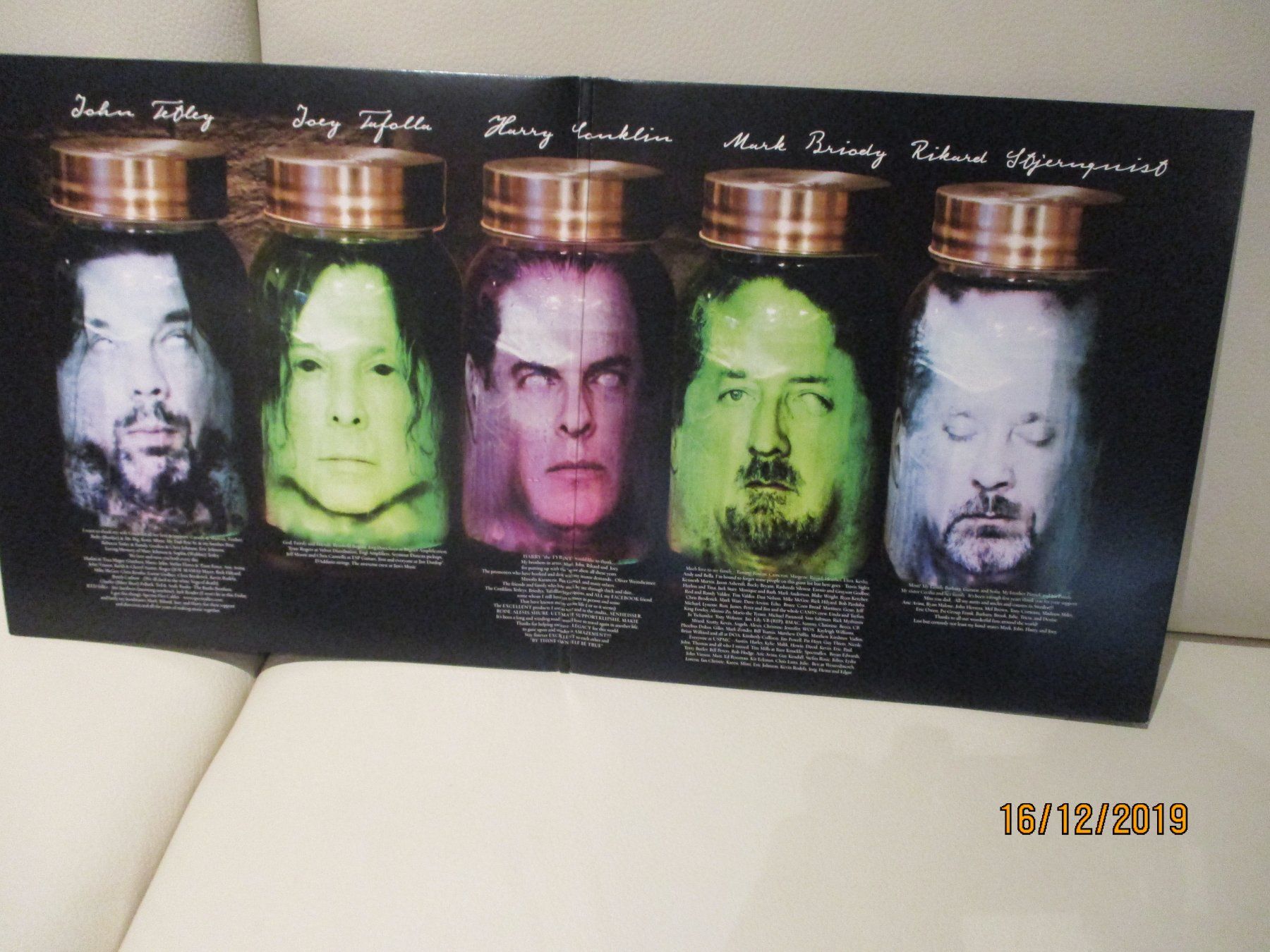 Schallplatten: Jag Panzer ‎– The Deviant Chord - 2 x Colored Vinyl & CD – Gebraucht aus Liestal von Disc-Point 3