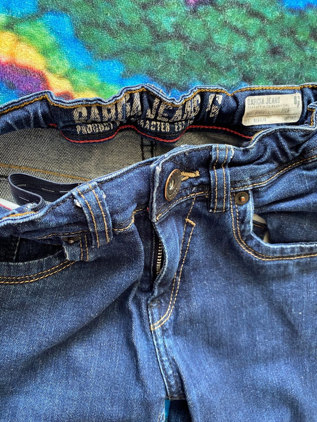 Pantaloni: Mädchen-Jeans GARCIA, 158cm, Baumwolle – Usato da Bassersdorf venduto da jgo_9mfk 1