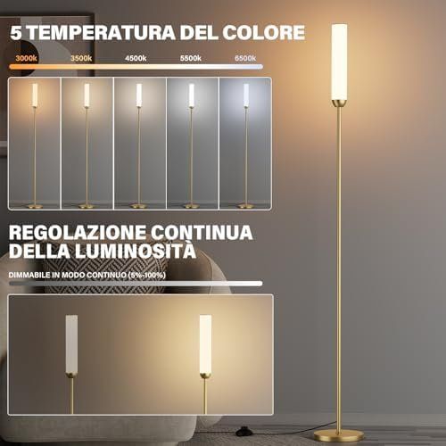 Lampes: Stehlampe Gold – Neuf avec emballage d'origine à Hundwil par Stallone6 2