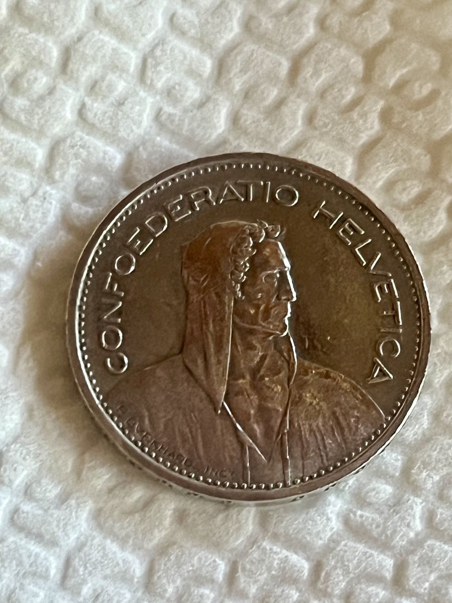 Tutti le monete: Seltene Schweizer 5 Franken Mûnze 1951 - – Usato da Bigenthal venduto da Sammler60 1