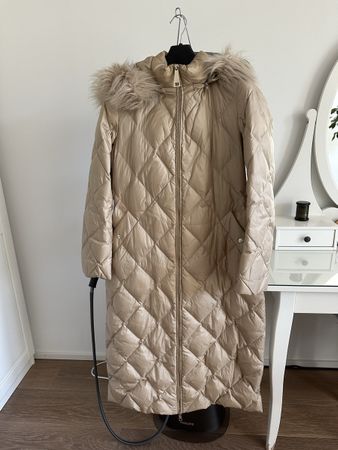 Liu Jo Luxury Down Padded Coat, Size EU 36, Beige