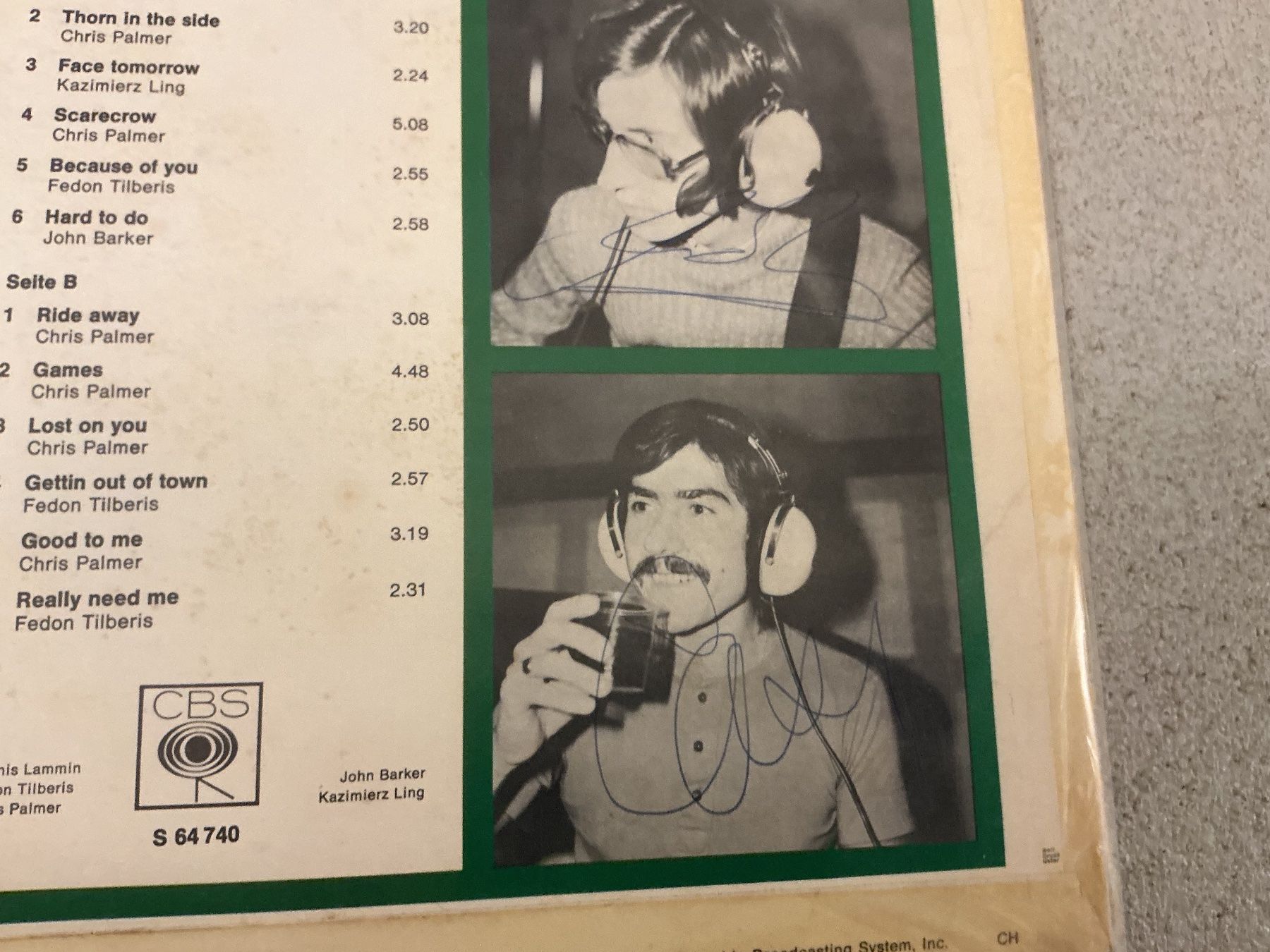 Dischi in vinile: Chris Palmer LP - Fingertips – Usato da Winterthur venduto da Tumko-Vinyl 4