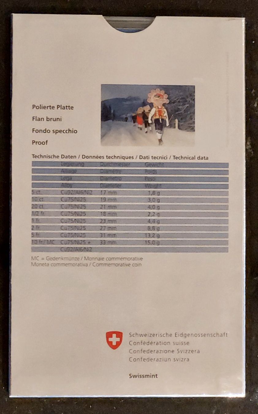 Tutti le monete: CH - Münzsatz 2013 pp – Nuovo (secondo la descrizione) da Arch venduto da moneyswiss 3