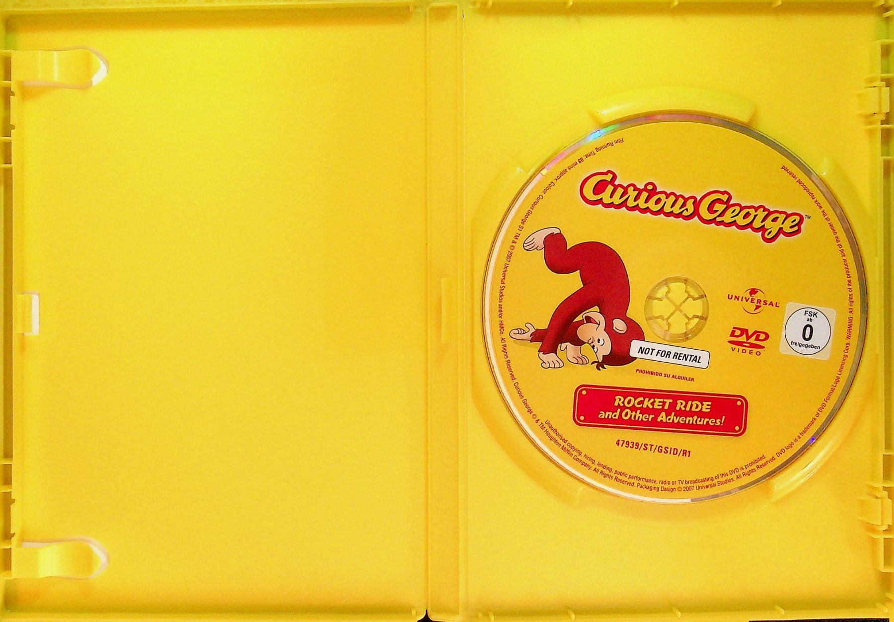 Alle DVDs: DVD Coco der neugierige Affe / Ein Affe im Weltall – Gebraucht aus Reitnau von Zaomir 2