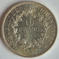 Frankreich 10 Francs 1965 «Hercule» – 900er Silber (R126)