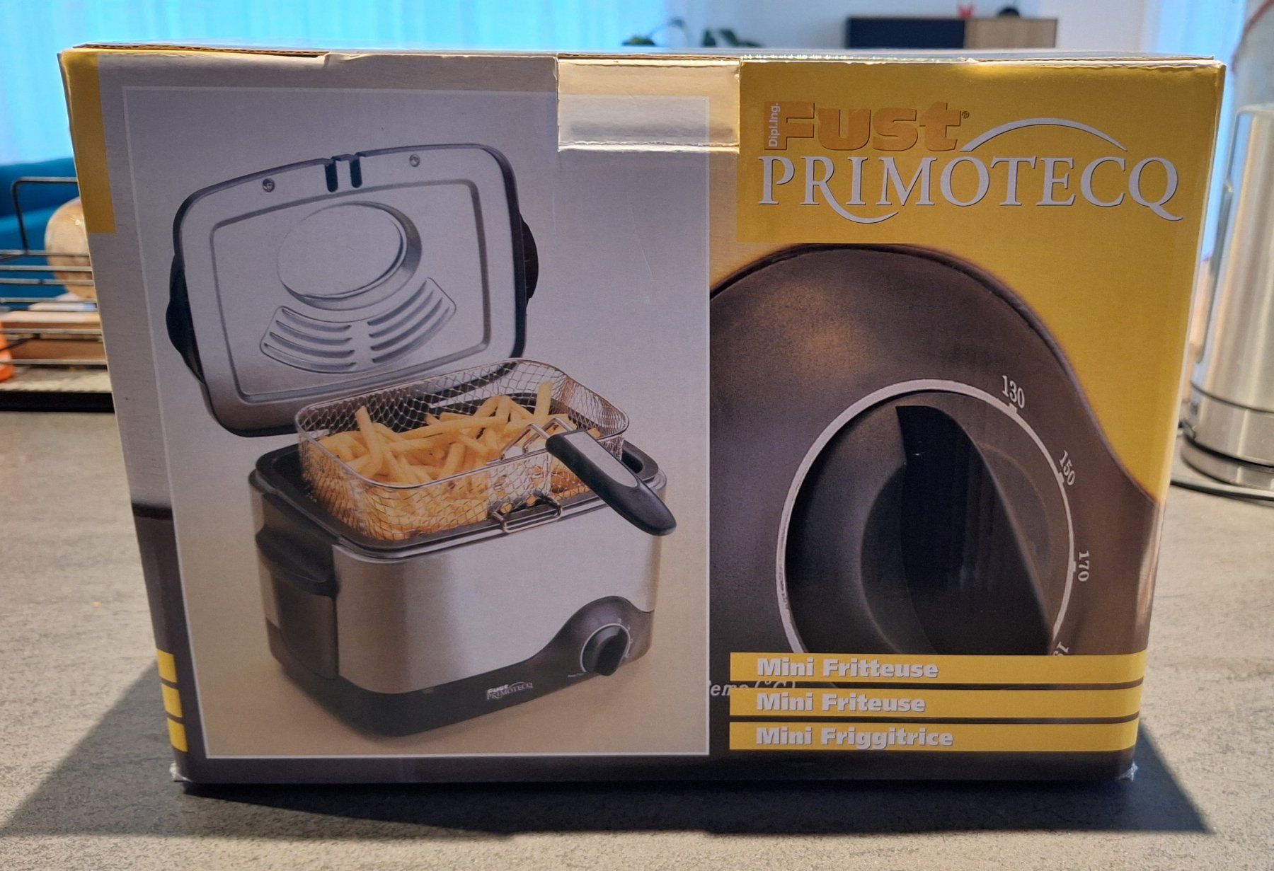 Primotecq Elettrodomestici da cucina: Mini-Fritteuse Primotecq MF 1501 – Nuovo (secondo la descrizione) da Niederrohrdorf venduto da Papillon_47 1