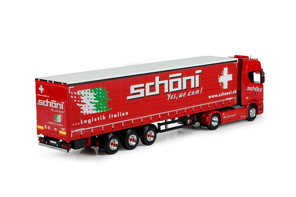 Tekno Kit di modellismo & Modellini statici: Tekno 73907 Scania Schöni – Nuovo e nell'imballaggio originale da Dagmersellen venduto da FBM-Bacheli 1