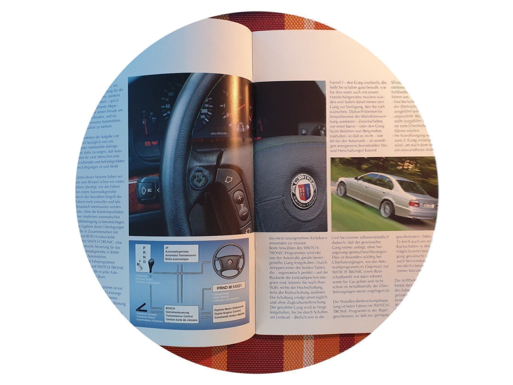 Riviste & Magazine: BMW ALPINA PROGRAMM 2001 - B3, B10, D10, B12 - Prospekt – Nuovo (secondo la descrizione) da Viganello venduto da CARLiteratur 4