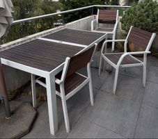IKEA SJÄLLAND Gartentisch mit 6 Stühlen