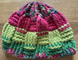 Handmade Chunky Knit Beanie Hat  