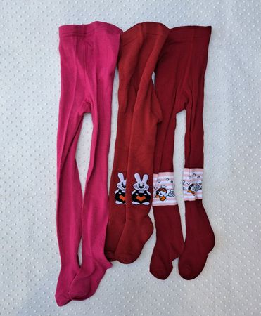 9x Strumpfhosen Baby Bundle Grösse 98-116