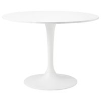 Table ronde blanche