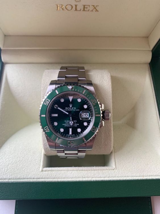 A vendre montre ROLEX Submariner Hulk Comprare su Ricardo