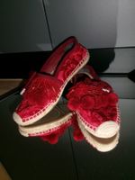 Marc Jacobs Espadrilles rot Grösse 38 neu
