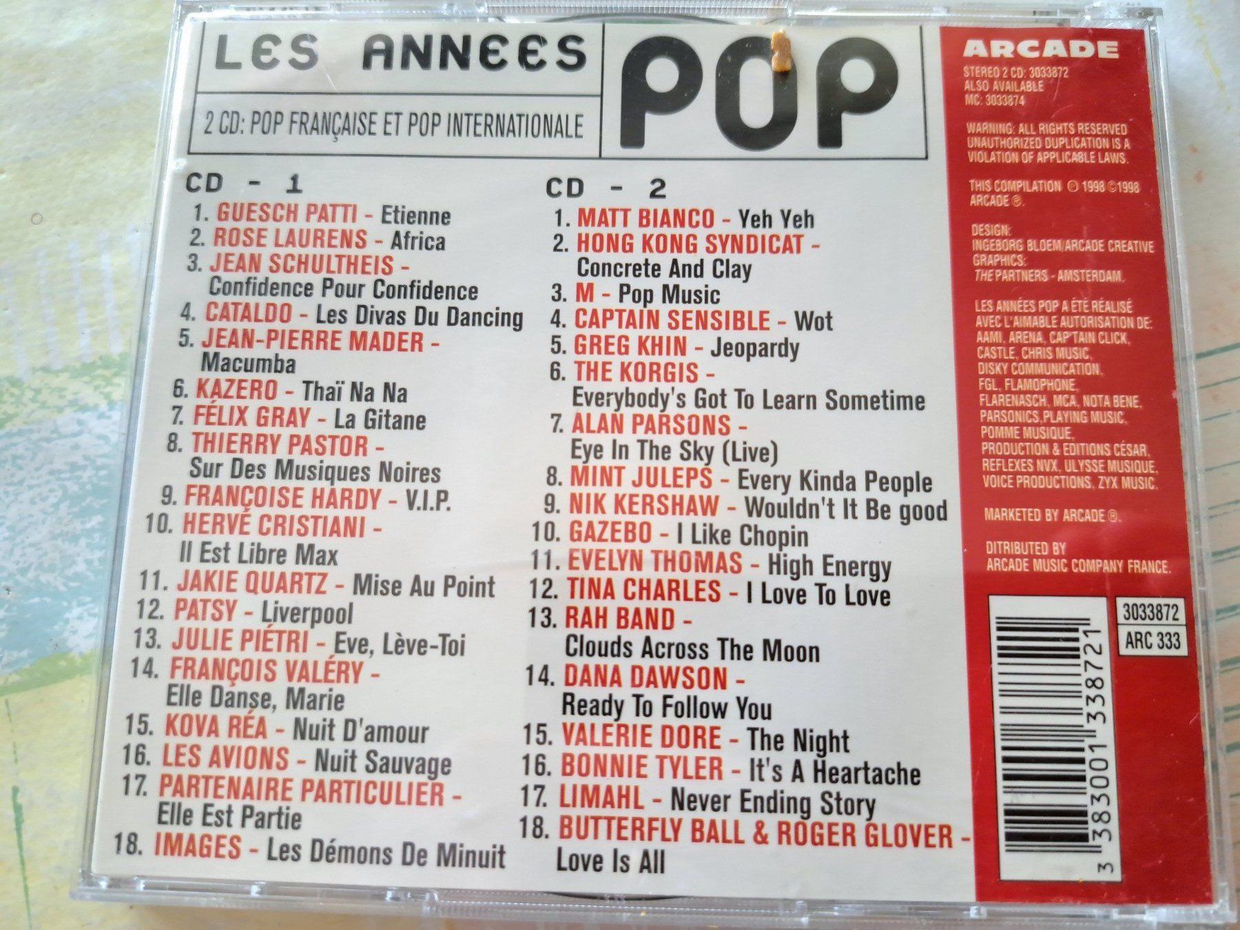 CD: Cd Les années Pop  – Usato da Pully venduto da bro_n52j 1
