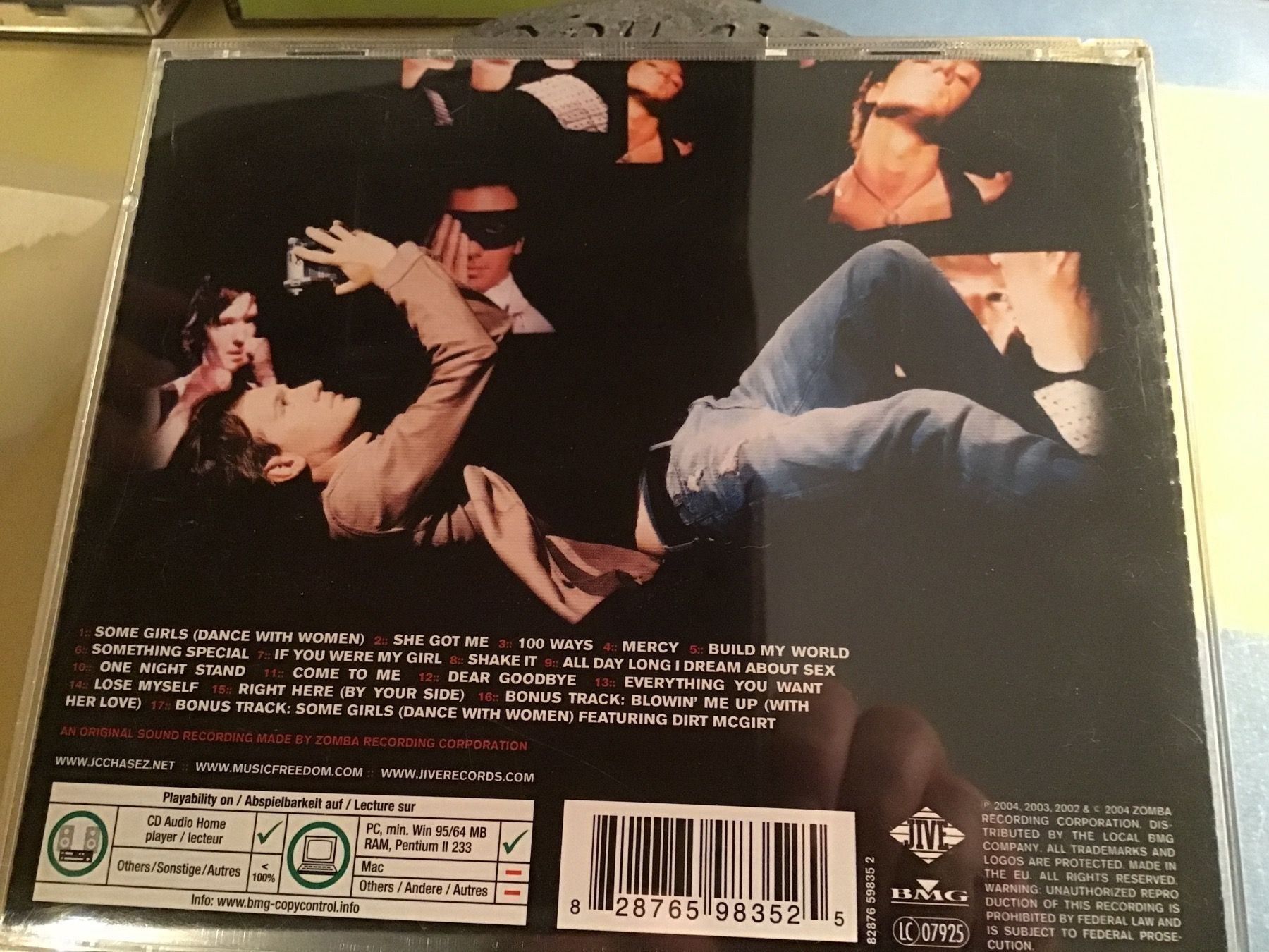 CDs: JC CHASEZ – D'occasion à Thierachern par sweden08 1
