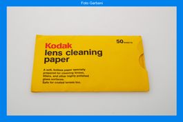 Kodak lens cleaning paper