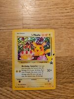 Pokemon 25. Anniversary Birthday Pikachu EN/NM