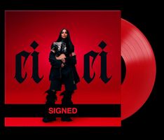 Ciara cici red Vinyl with signed card usa Import