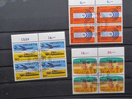 CH UIT 1976 Fernmeldeverein 4er BL ES