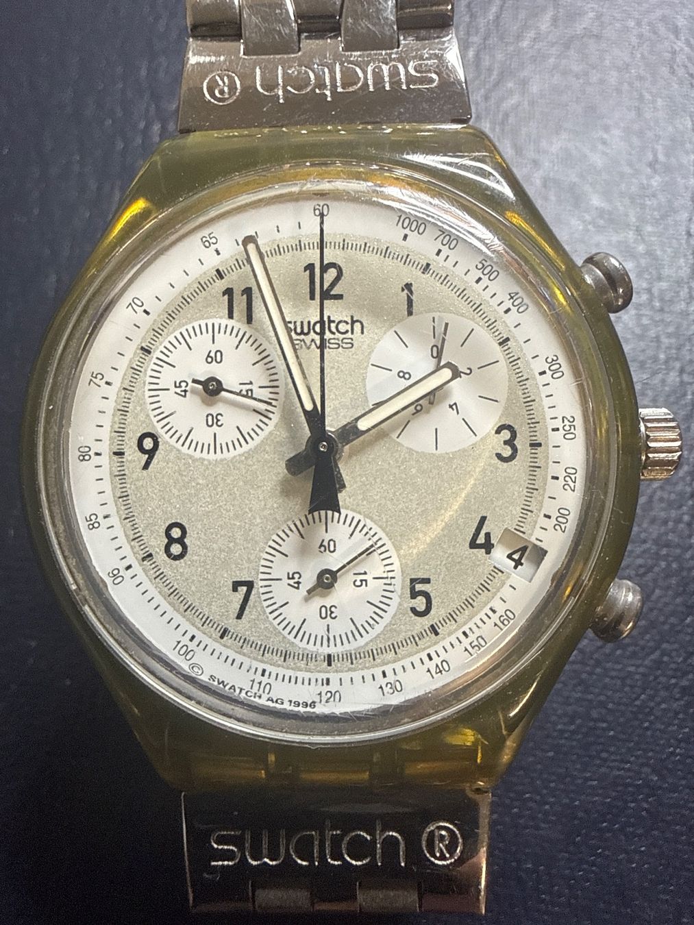 Swatch Uhren: Swatch Chrono 1996 – Gebraucht aus Pfeffingen von Allhandelklgwatches