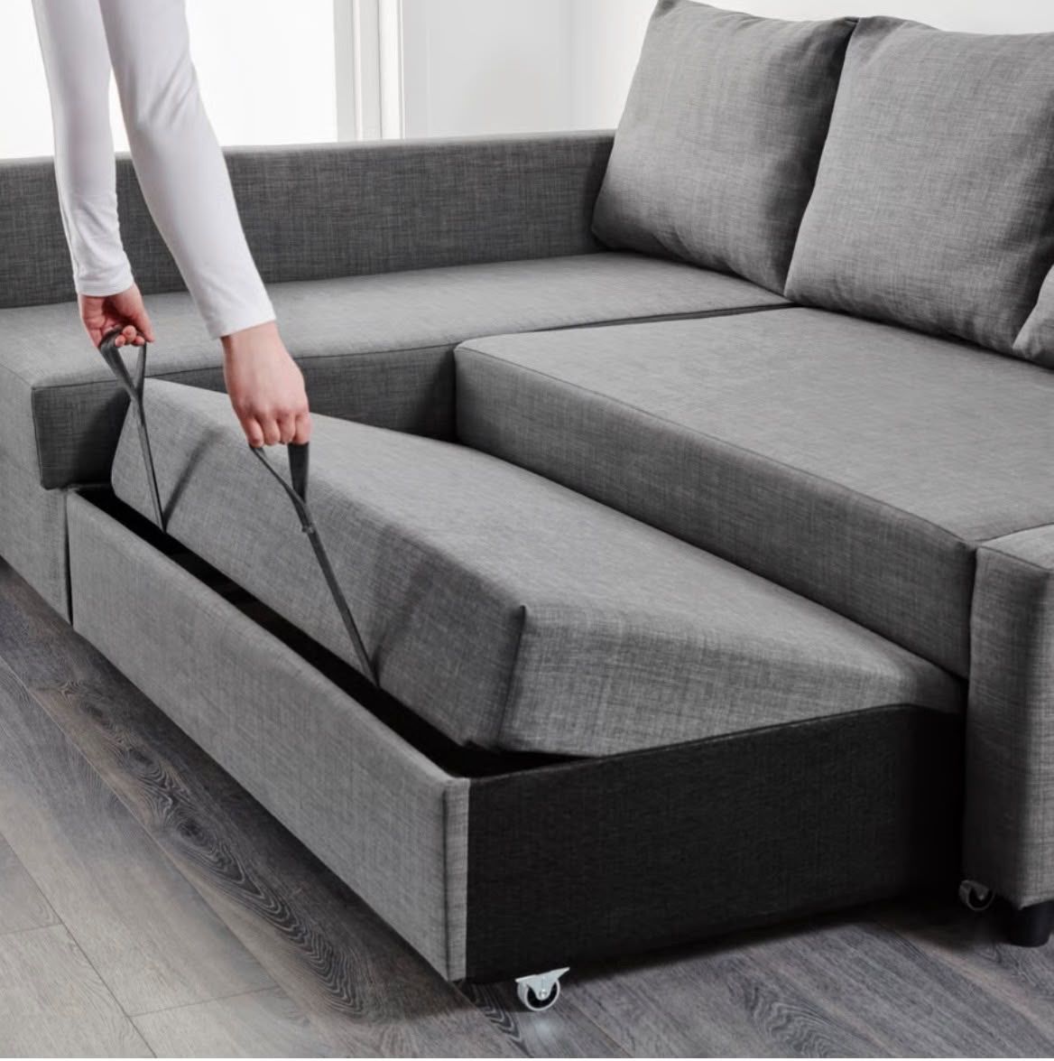 Sofas: Sofa/Bettsofa grau Friheten – D'occasion à Birrwil par nat_52jl 5