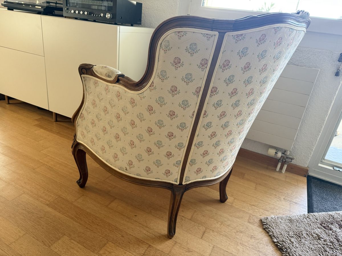 Sessel: Ohrensessel (oder eine sogenannte Bergère) – Gebraucht aus Winkel von grexy 5