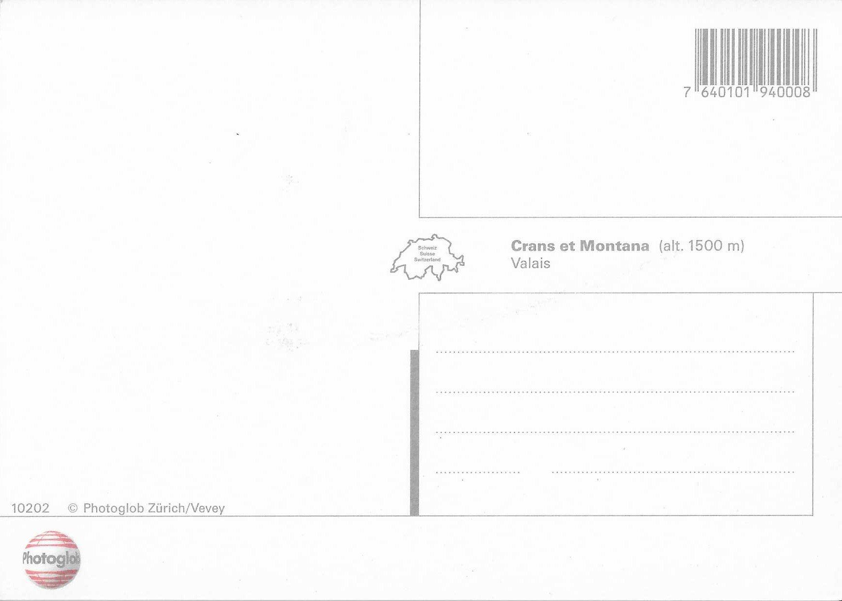 Cartoline postali: Crans et Montana VS – Nuovo (secondo la descrizione) da Rothrist venduto da Stranglehold 1