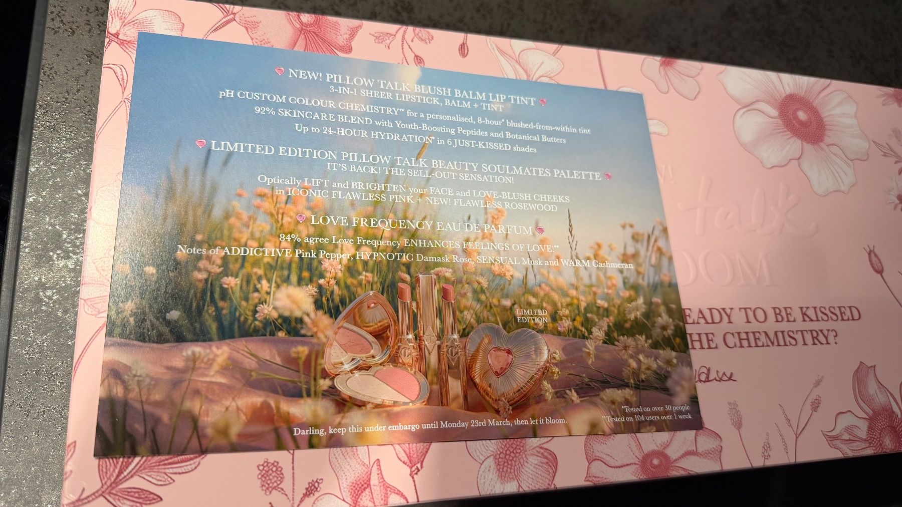 Charlotte Tilbury Make-up: Charlotte Tilbury Pillow Talk Set, Ungeöffnet – Nuovo e nell'imballaggio originale da Schötz venduto da AT_94 2
