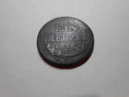 1 Kreuzer Oesterreich - 1816