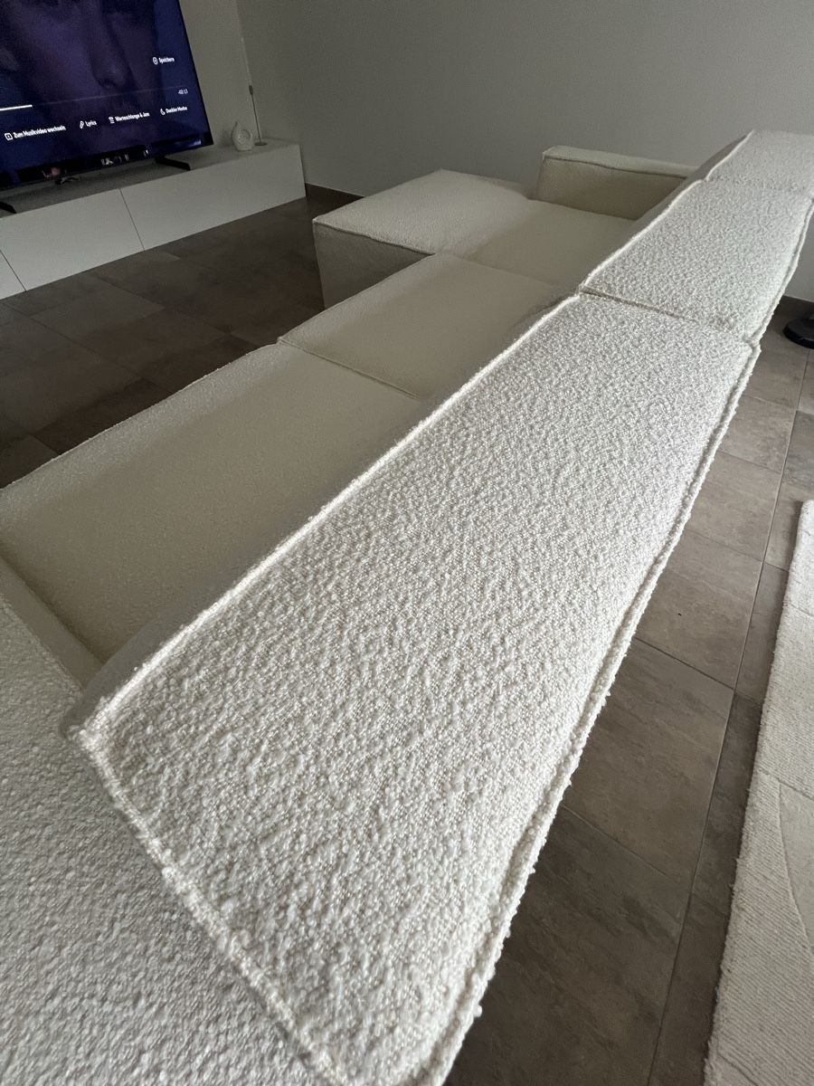 Sofas: Neuwertiges Ecksofa creme weiss, 284cm – Neuf (Voir description) à Biel/Bienne par Monroe222 4