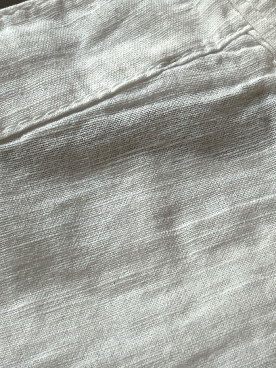 Pantaloni: Leinen-Shorts Weiss Grösse 48 / M – Usato da Schaffhausen venduto da Halu279 3
