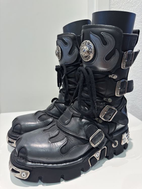 New Rock Reactor Flame Boots – Grösse 42 (Gebraucht) in Dietikon für ...