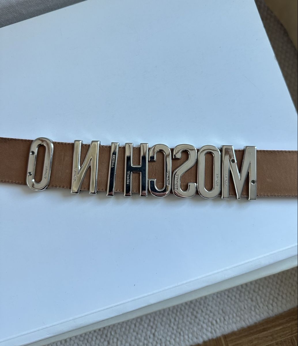 Moschino Cinture: Pink Moschino Belt – Usato da Orvin venduto da mboder 4