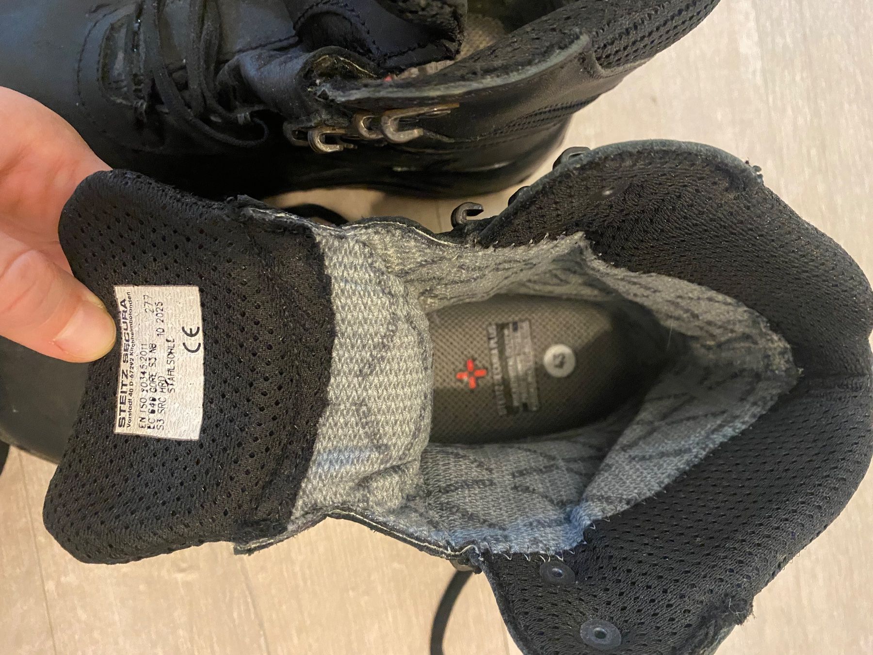 Scarpe da uomo: Sicherheitsschuhe Steitz mit Stahlkappen – Usato da Zürich venduto da hil_fw7c 1
