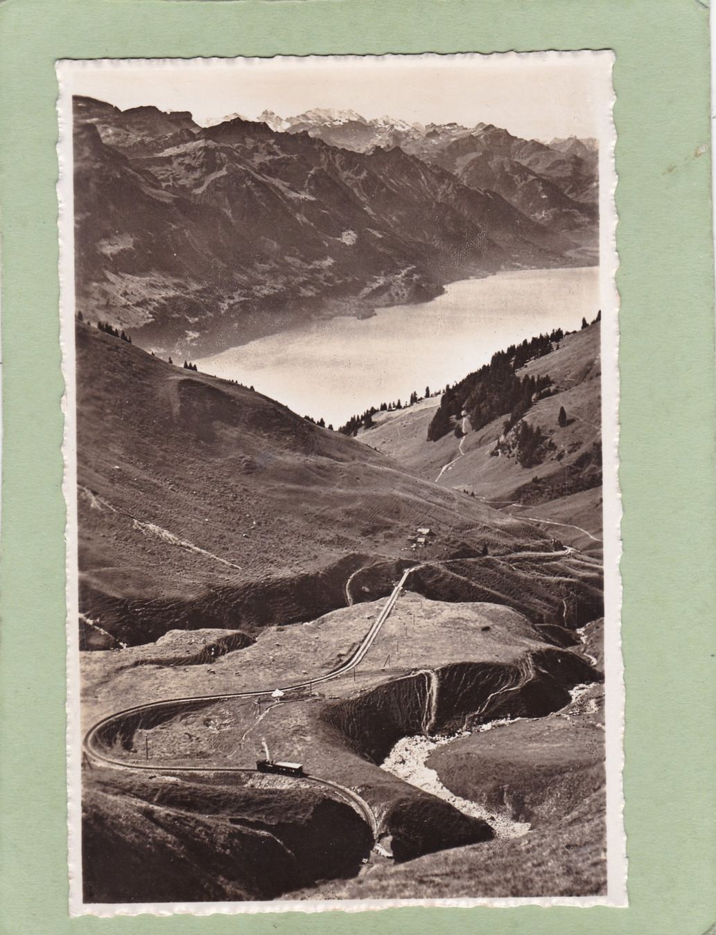 Ansichtskarten: Brienzer Rothorn Planalp Brienzersee – Gebraucht aus Herisau von Lisegrat2008