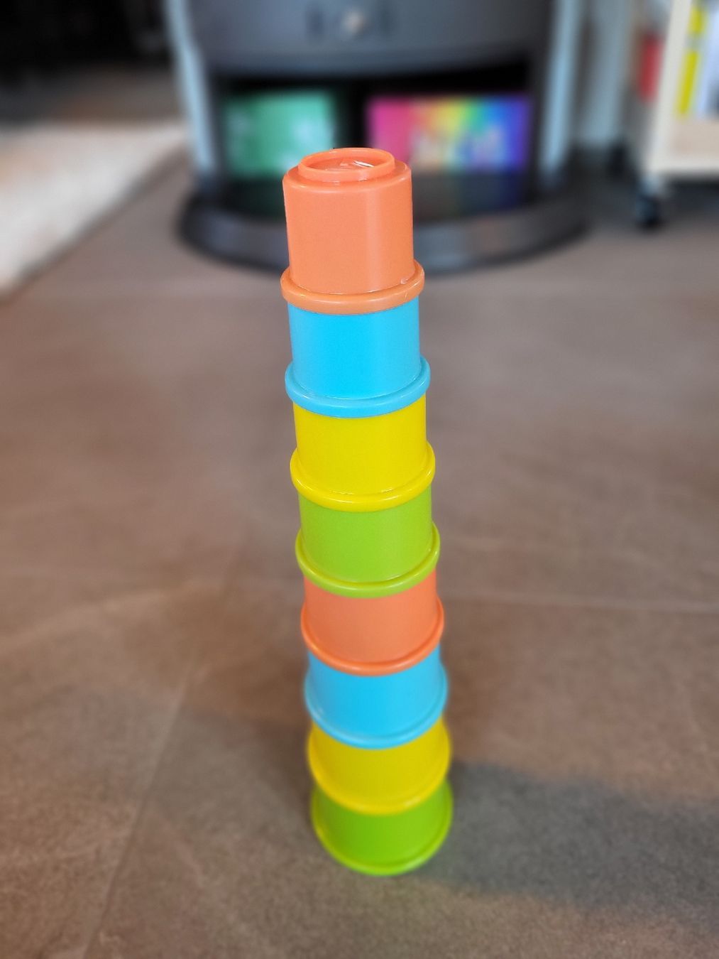 Fisher-Price Spielzeuge: Fisher Price Bunte Stapelbecher – Gebraucht aus Oberwangen TG von Murmel82 1