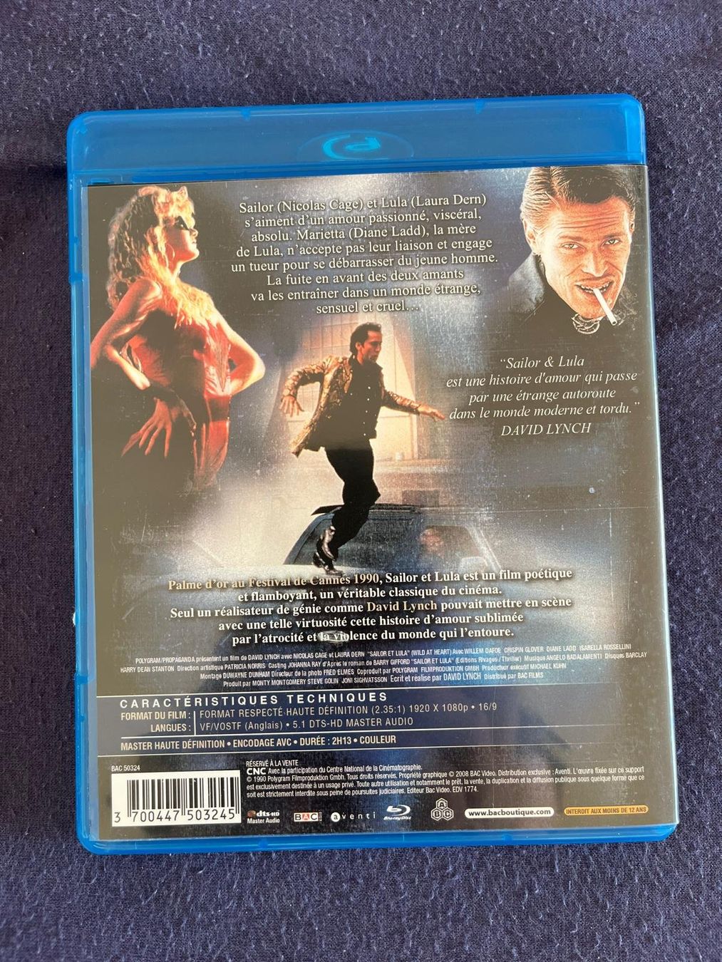 Alle DVDs: Sailor et Lula de David Lynch - Blu-ray – Gebraucht aus Lausanne von FreddiesJoint 2