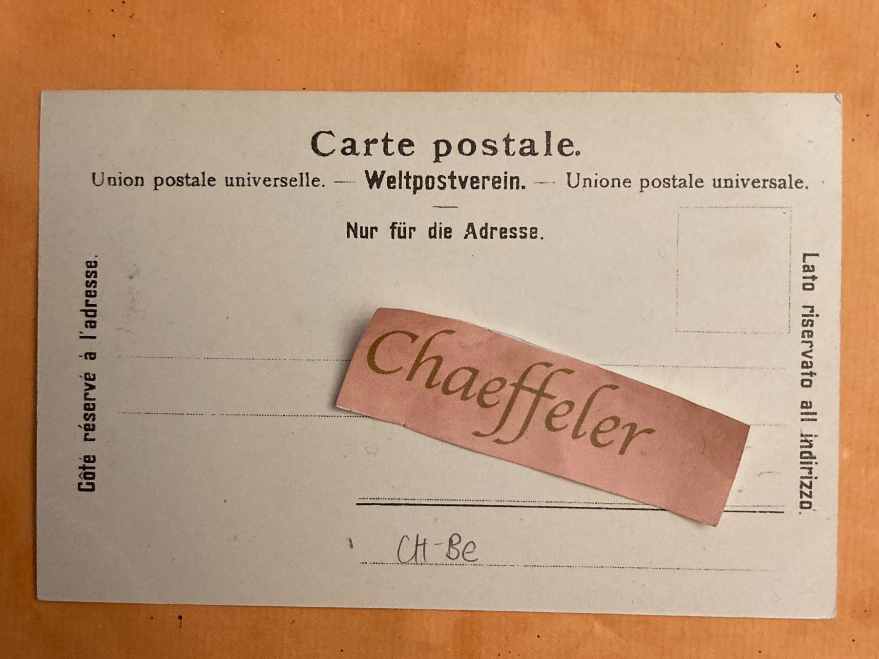 Cartoline postali: Meyringen.  /. Meiringen – Usato da Zürich venduto da Chaeffeler 1