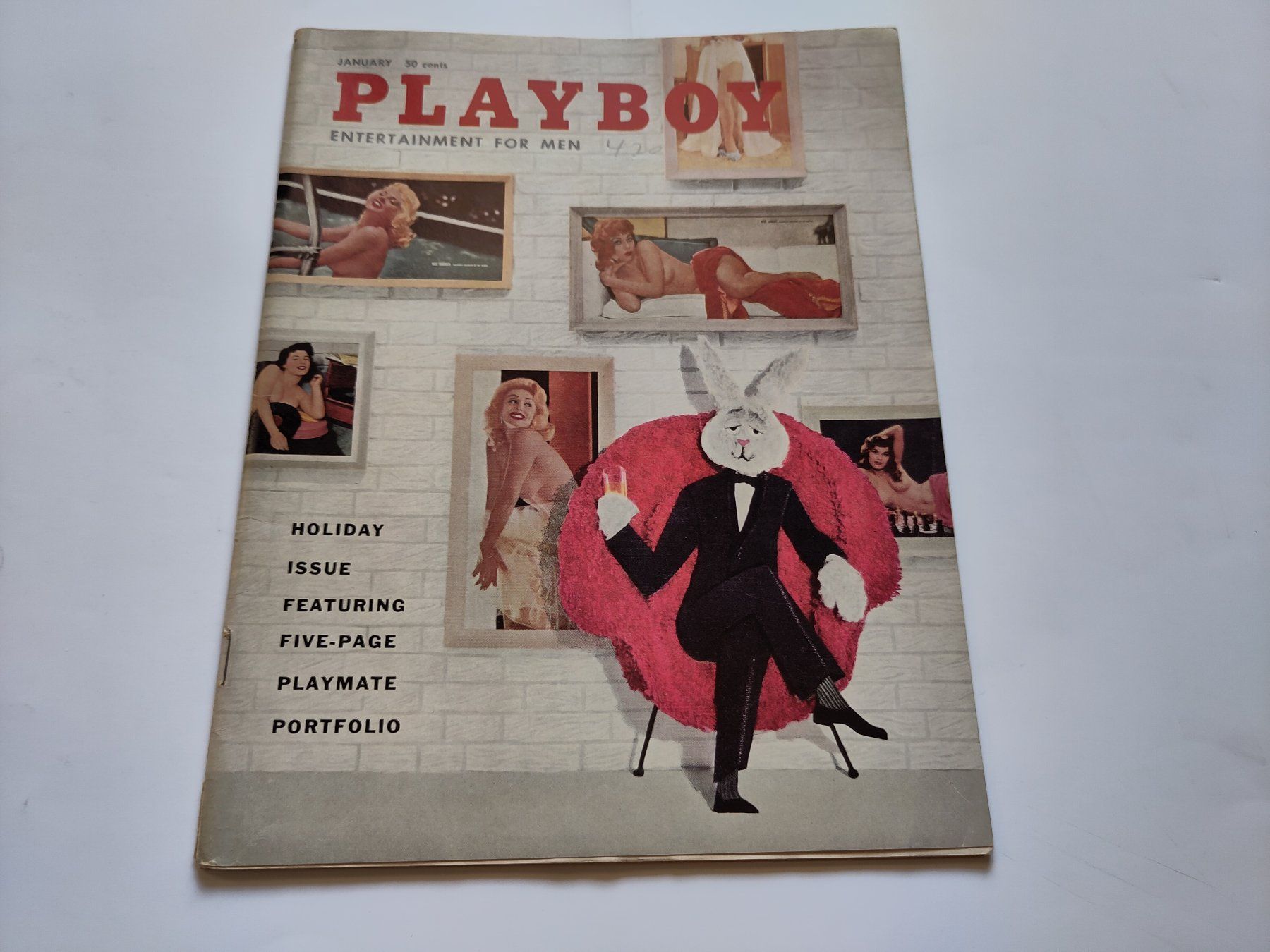 Revues & Magazines: Playboy Magazin Dezember 1957 – D'occasion à Schaffhausen par RolfMeister