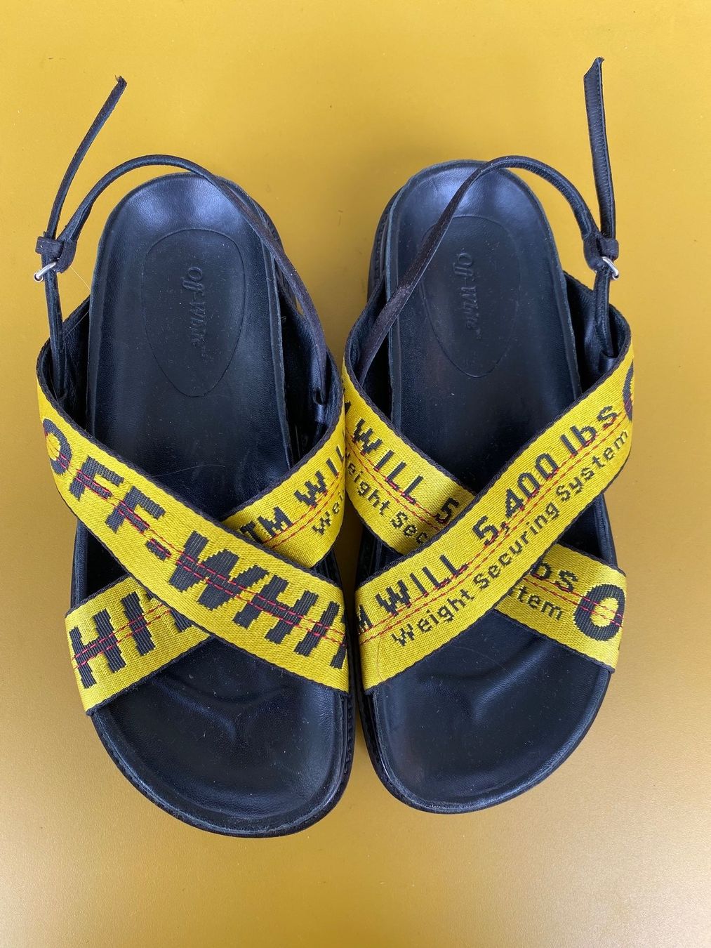 Off-White Scarpe da donna: OFF-WHITE "INDUSTRIAL BELT SANDAL"  Gr. 37 – Usato da Zürich venduto da missmodernage