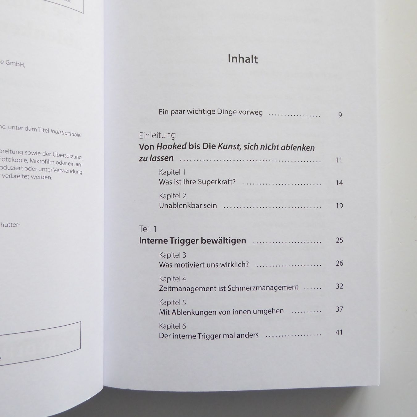 Libri: Die Kunst, sich nicht ablenken zu lassen - Nir Eyal – Usato da Basel venduto da Kunterbunt12 1
