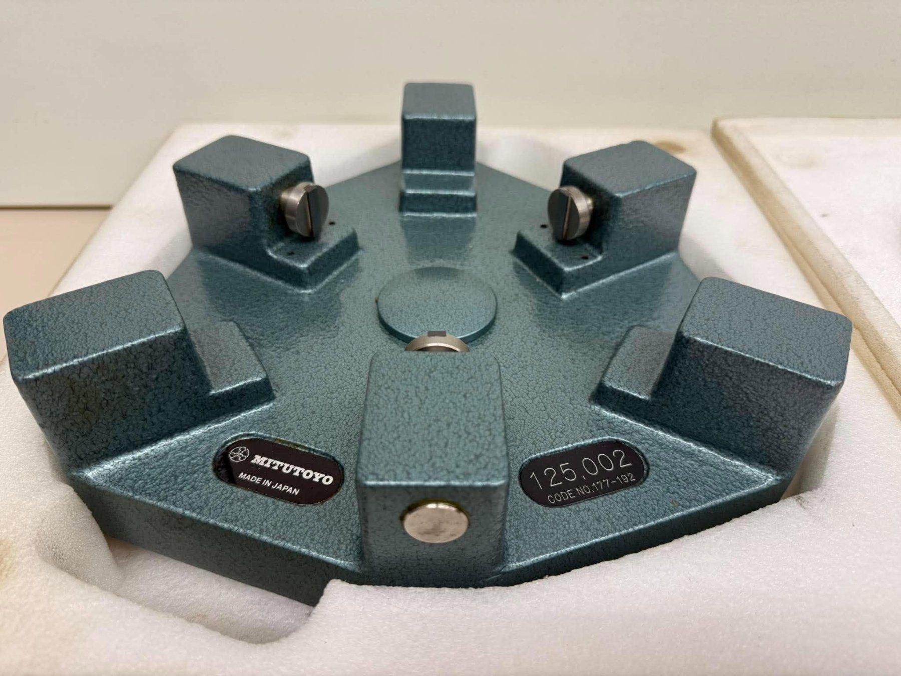 Misurare: Mitutoyo 125.002 mm Einstellmeister Einstellrahmen – Usato da Winterthur venduto da Joe1001 1