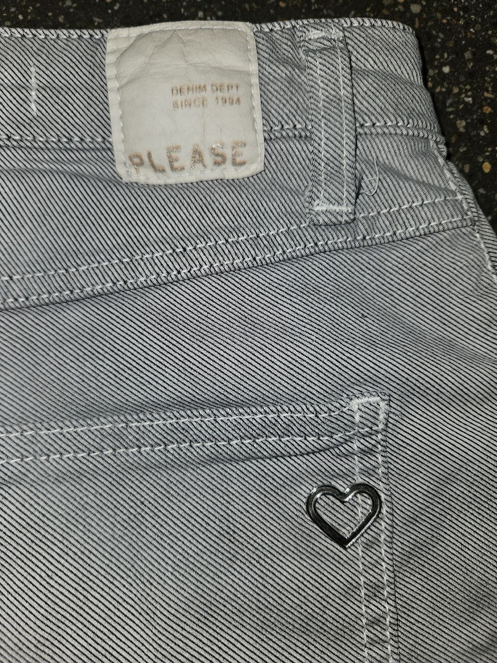 Please Jeans Hosen: Please Jeans Damen Hose Gr M hellgrau  – Neu (gemäss Beschreibung) aus Anwil von tamoos 3